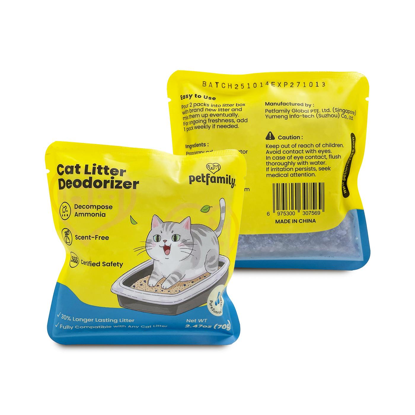 petfamily Cat Litter Deodorizer sachets